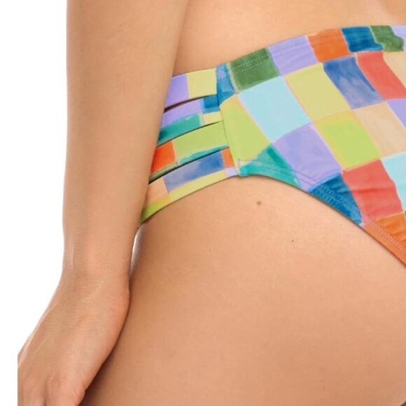 Body Glove Women's Full Coverage Bikini Bottom Swimsuit, Aloha Vibes, XS, NWT - Picture 3 of 9